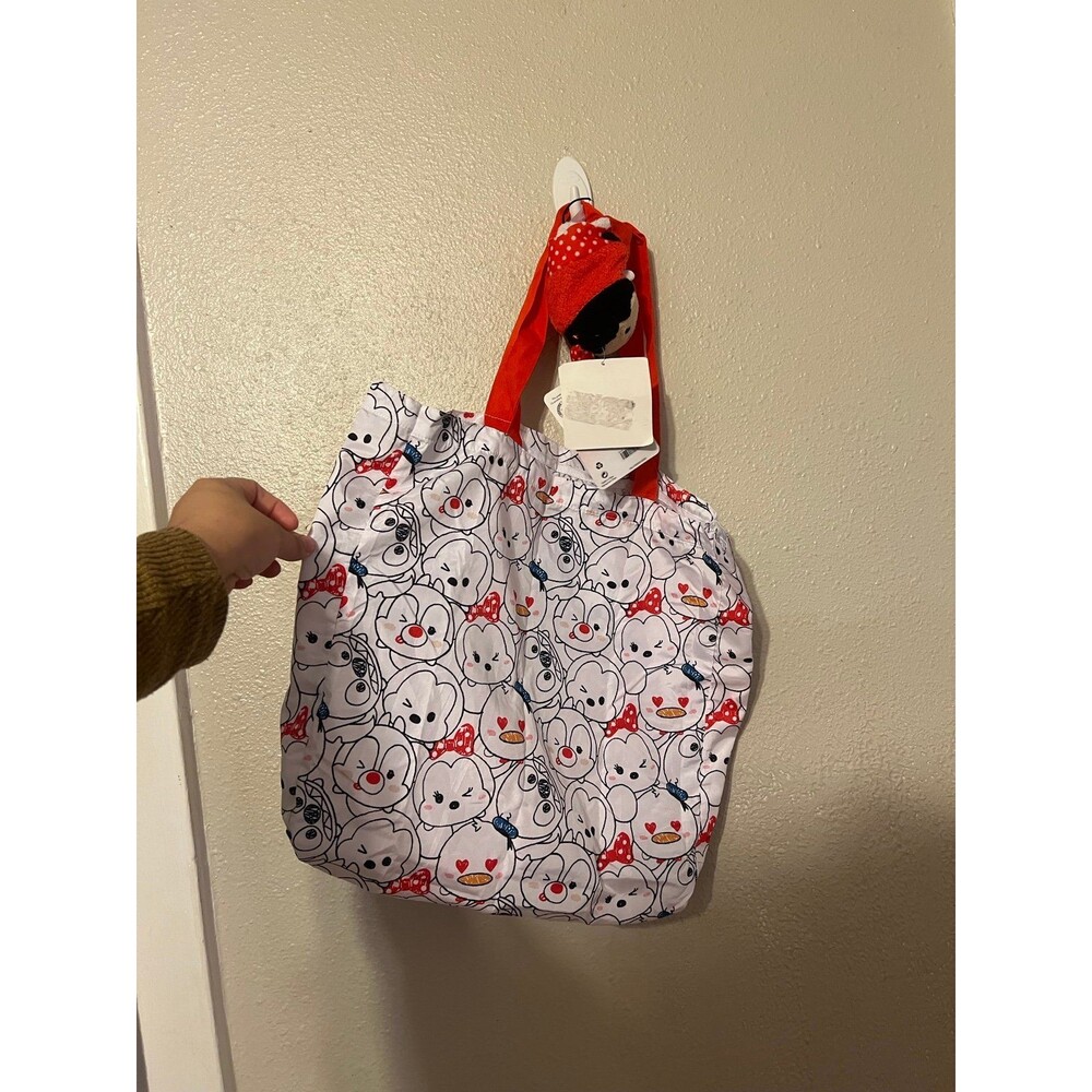 Tsum Tsum Disney Minnie Mouse Plush Reusable Bag NWT